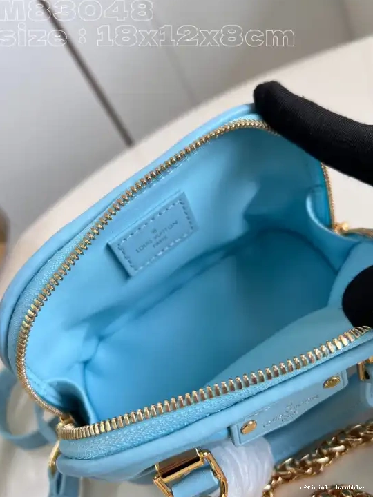 Official oldcobbler LOUIS Nano VUITTON Alma-18*12*8cm 0624